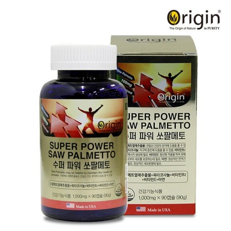 [오리진] 수퍼 파워 쏘팔메토 100 (1000mg x 90캡슐)