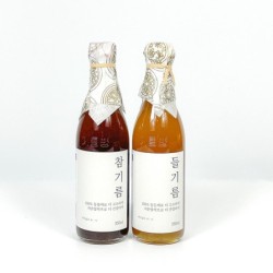 저온압착 중국산 참기름 180ml+180ml